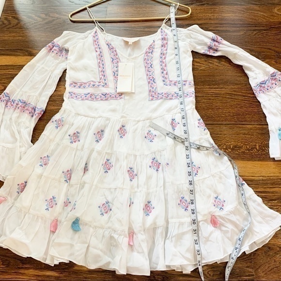 Rococo‎ Sand Paloma White Embroidered Dress - Picture 11 of 16